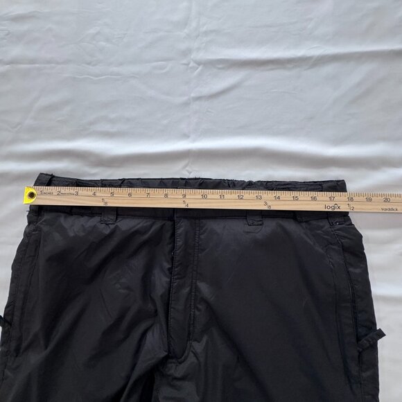 Arctix Snow Pants Mens Large Black Lined Filled Ski Outerwear Snowboarding - Picture 8 of 11